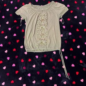 vintage y2k fairycore croft&barrow t-shirt